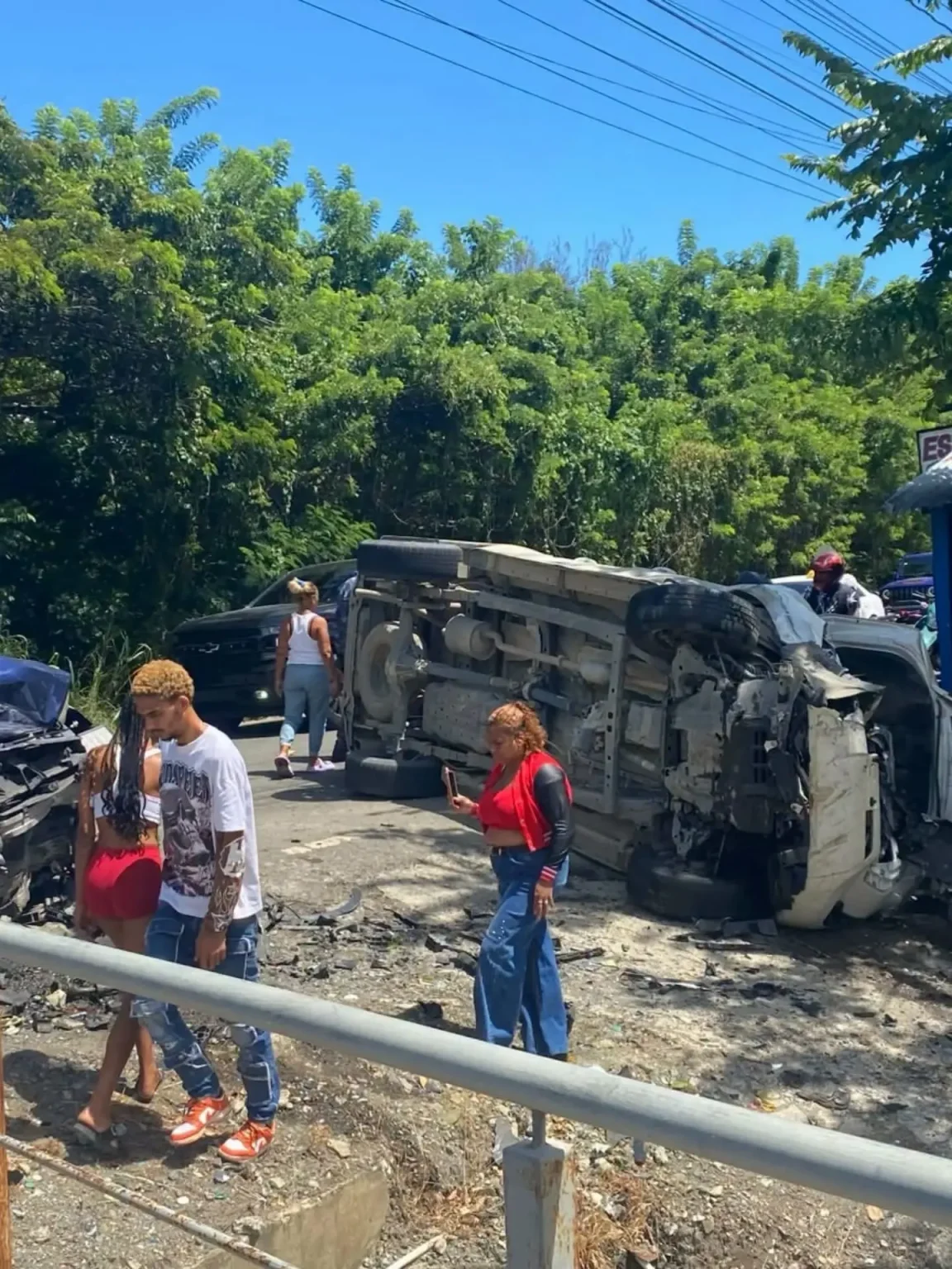 Identifican a joven tras inesperado incidente vial en La Vega
