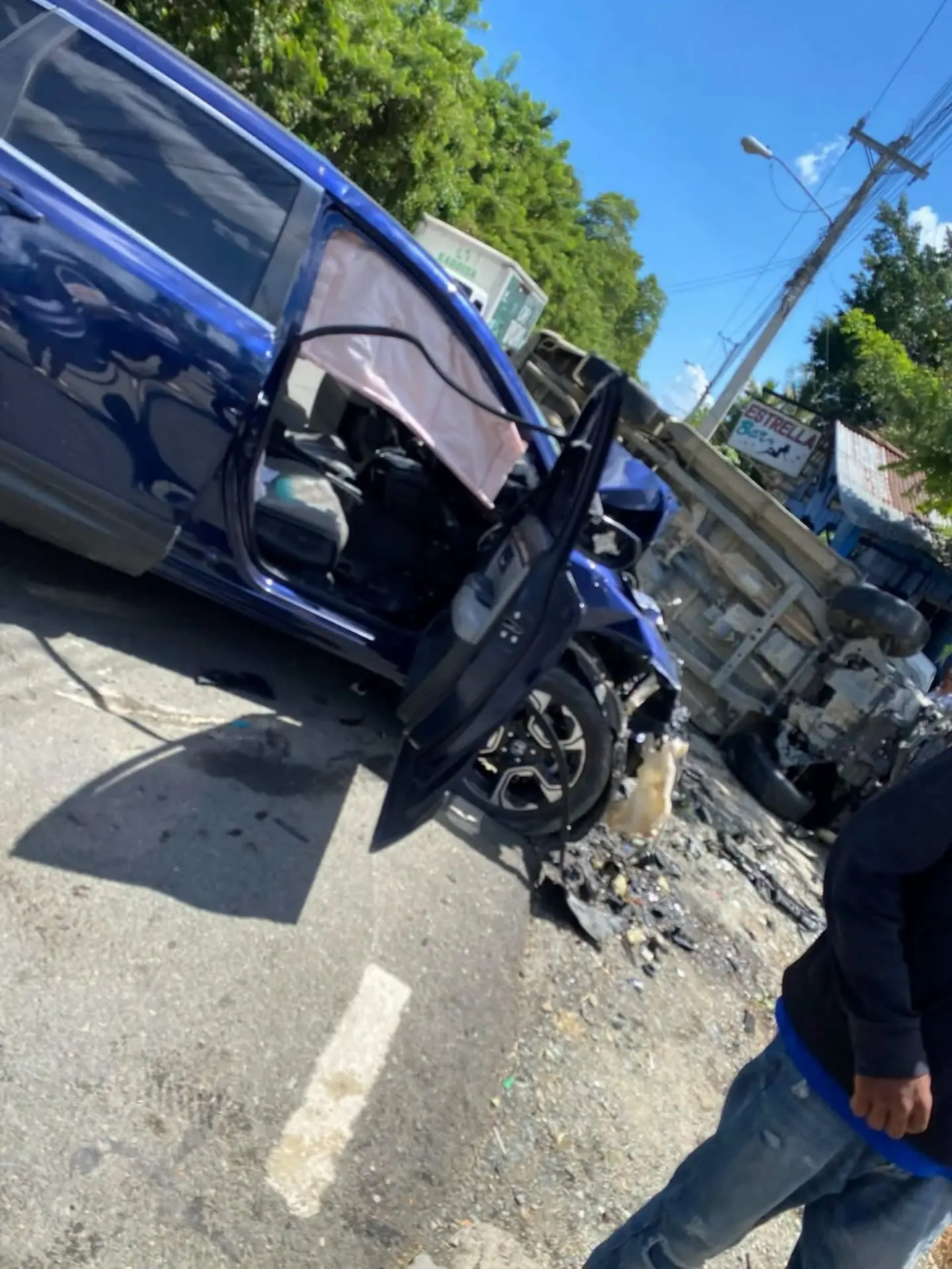 Identifican a joven tras inesperado incidente vial en La Vega