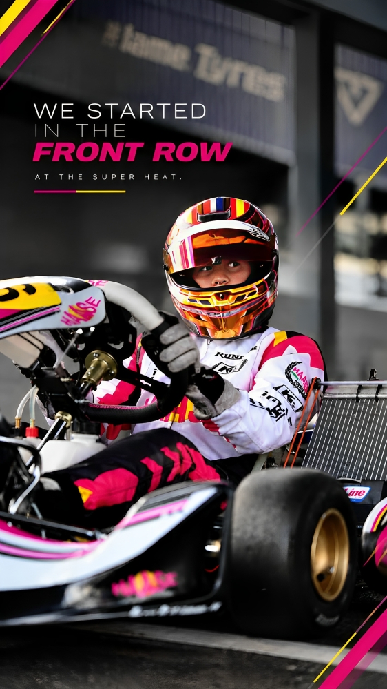 ¡Histórico! Piloto dominicano de 11 años brilla en Mundial de Karting