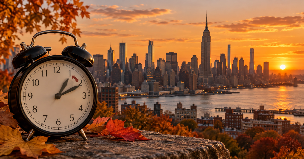 Cambio de horario en Nueva York 2026: cuándo debes atrasar el reloj
