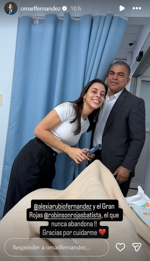 Omar Fernández es ingresado a un centro de salud: esto es lo que se sabe 3 Omar Fernández es ingresado a un centro de salud: esto es lo que se sabe