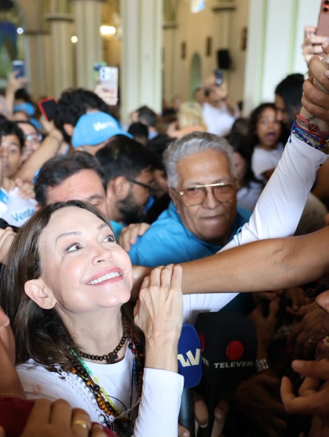 María Corina Machado reaparece en Venezuela 5 María Corina Machado reaparece en Venezuela