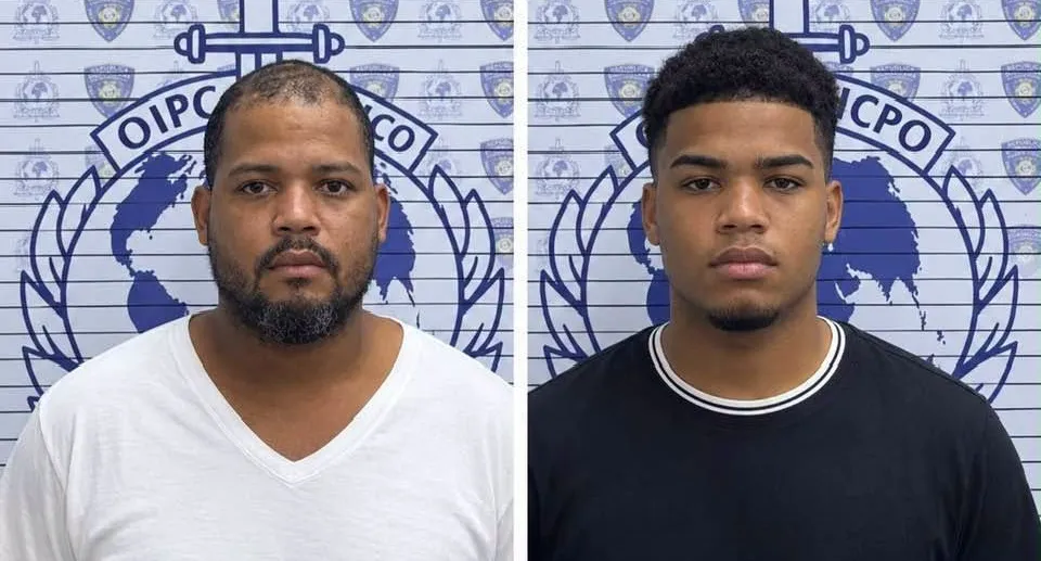 Policía Nacional arresta a padre e hijo dominicanos buscados por Italia