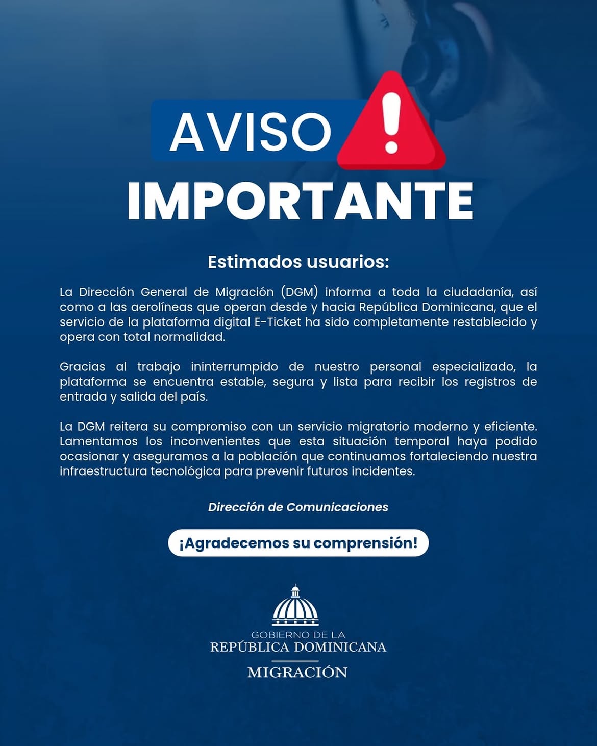 Plataforma tecnológica de migración presenta inconvenientes: esto es lo que se sabe