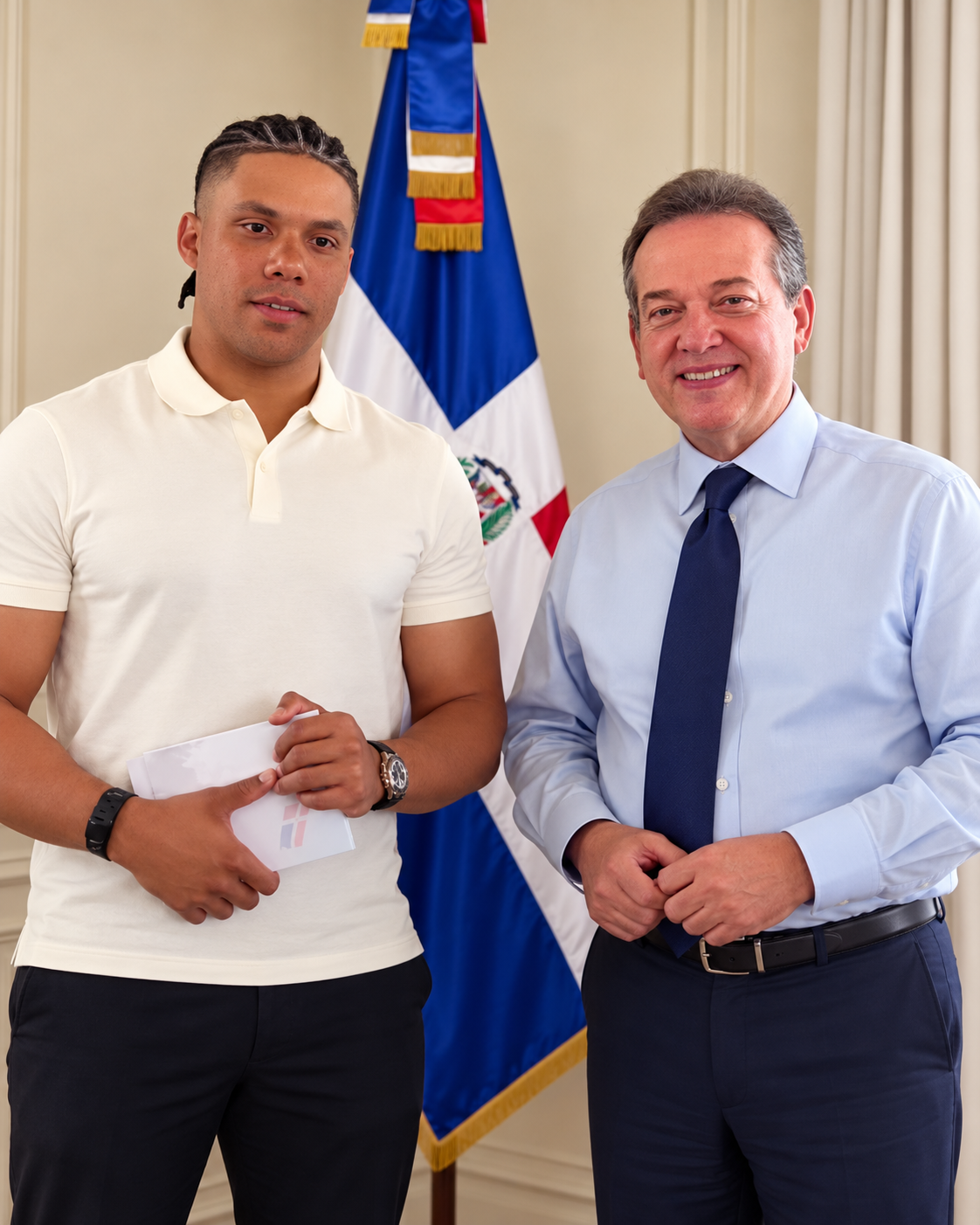 Ito Bisonó resalta los valores de Juan Soto tras emotivo encuentro