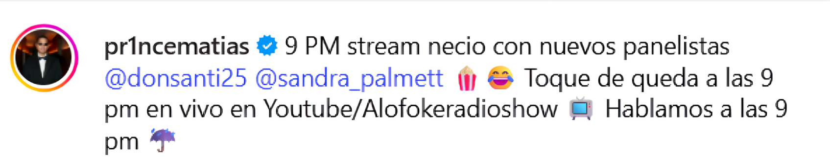 Mira cuándo Sandra Palmett llega por primera vez a Alofoke Radio Show 4 Mira cuándo Sandra Palmett llega por primera vez a Alofoke Radio Show