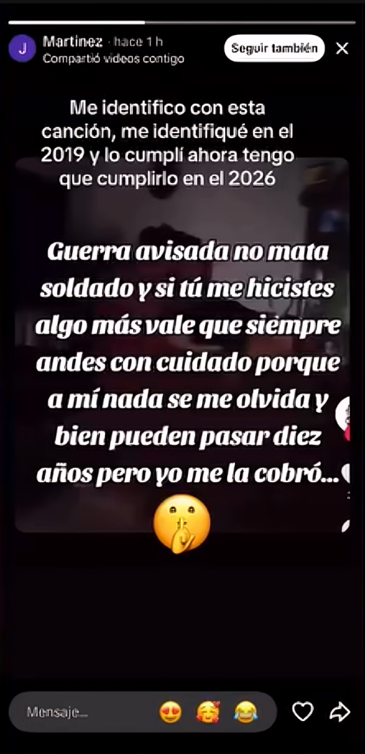 Joven denuncia constante persecución y revela que existen dos órdenes pendientes