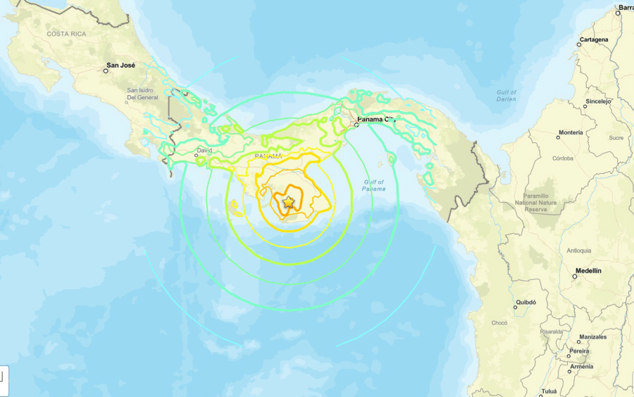 Terremoto sacude Panamá y activa alerta de tsunami 5 Terremoto sacude Panamá y activa alerta de tsunami