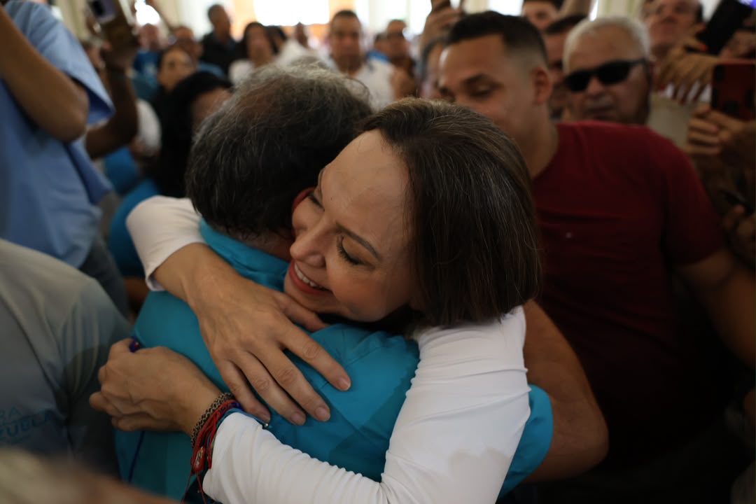 María Corina Machado reaparece en Venezuela 4 María Corina Machado reaparece en Venezuela